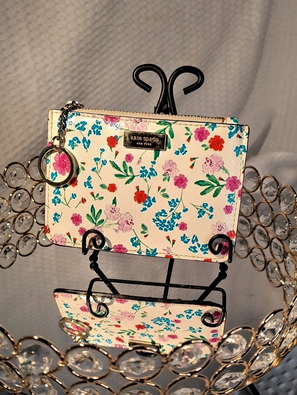 Kate Spade Gardner Street Greenhouse Gia Key/Card Holder